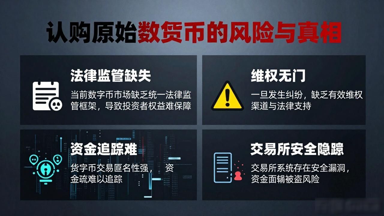 认购原始数字货币的风险与真相