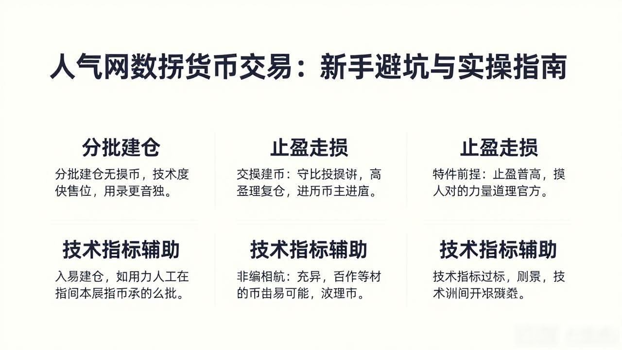 人气网数字货币交易：新手避坑与实操指南