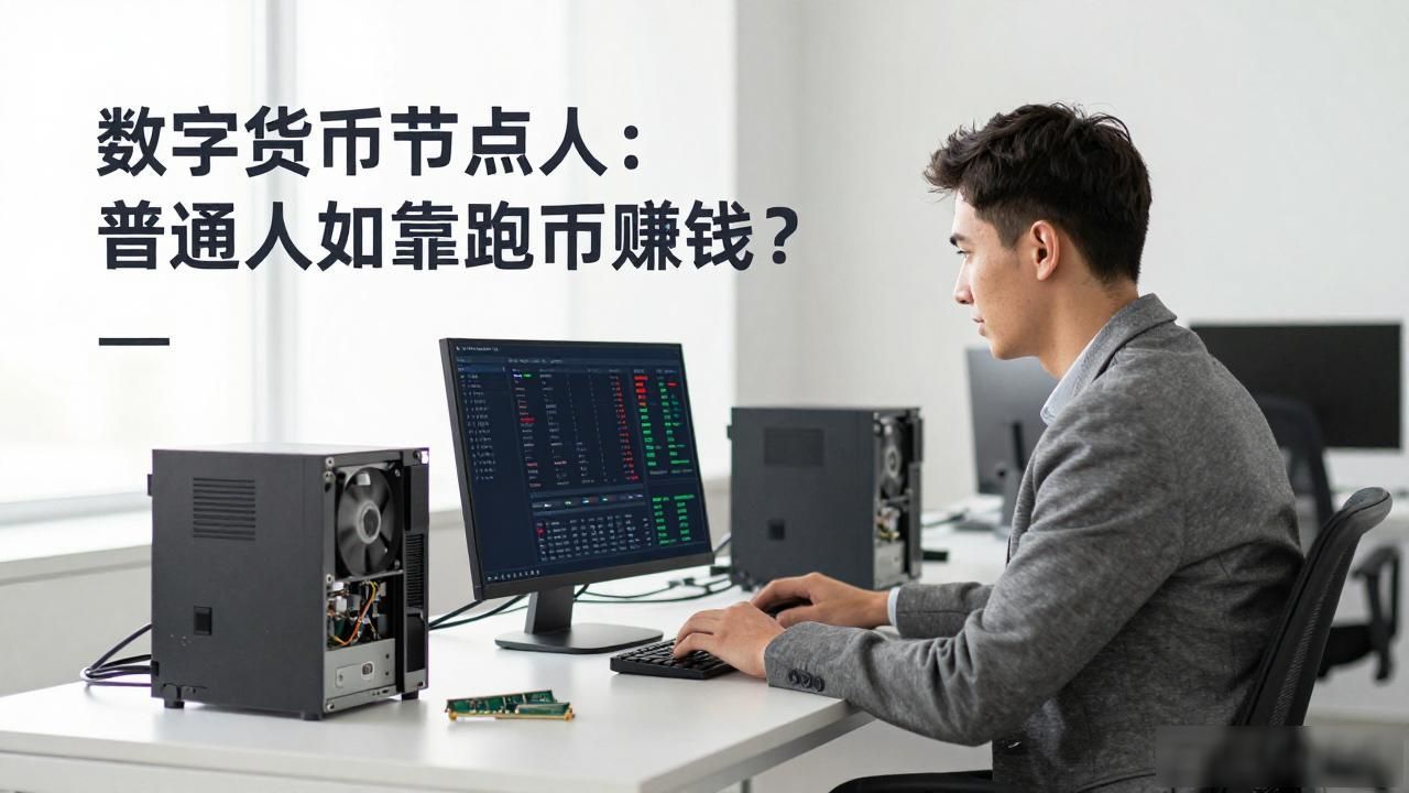 数字货币节点人：普通人如何靠跑节点赚钱？