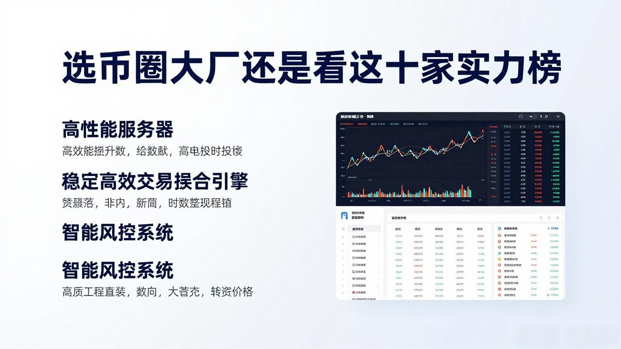选币圈大厂还是看这十家实力榜