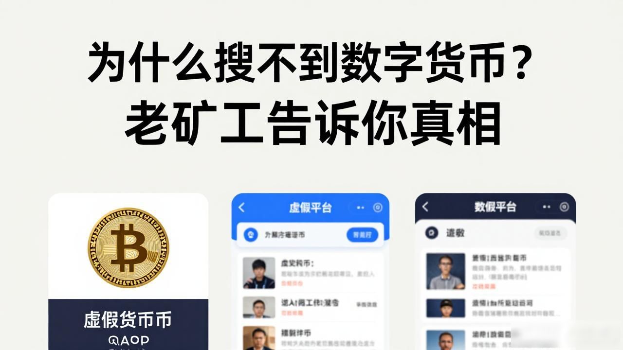 为什么搜不到数字货币？老矿工告诉你真相