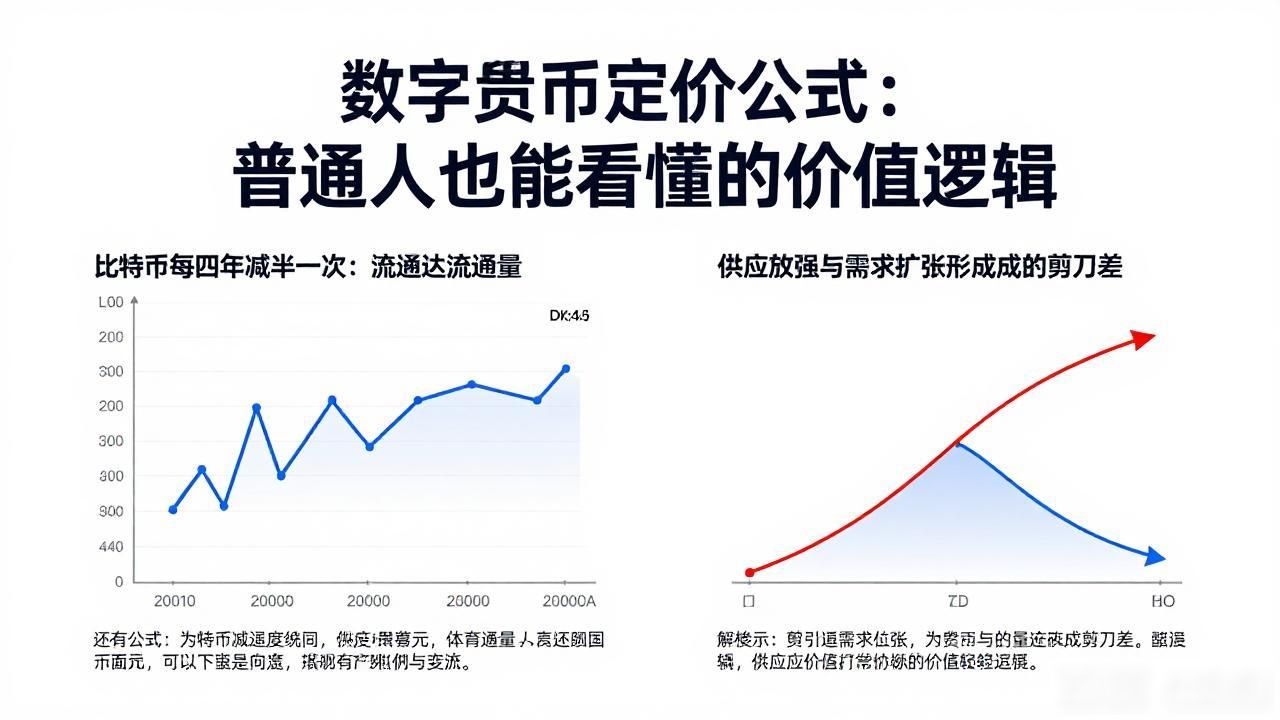 数字货币定价公式：普通人也能看懂的价值逻辑