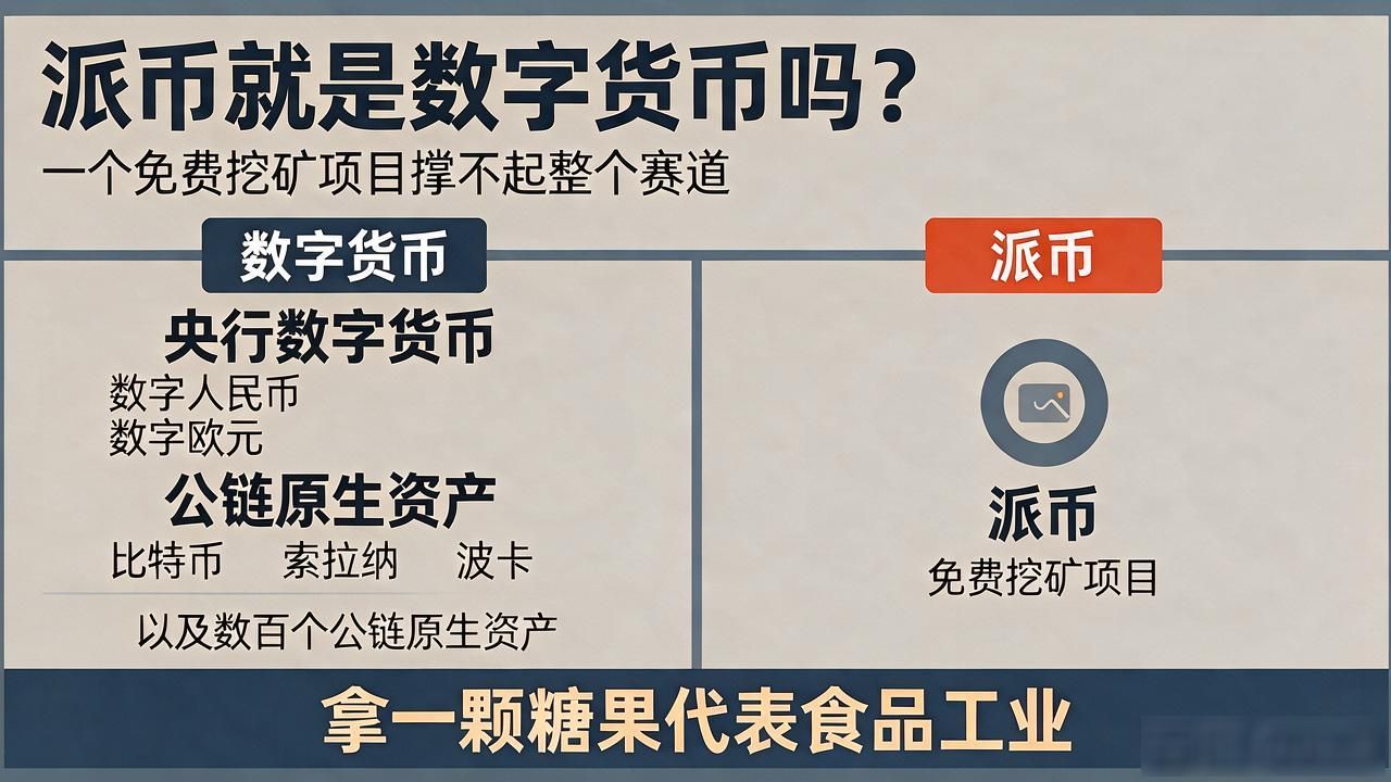 派币就是数字货币吗？一个免费挖矿项目撑不起整个赛道