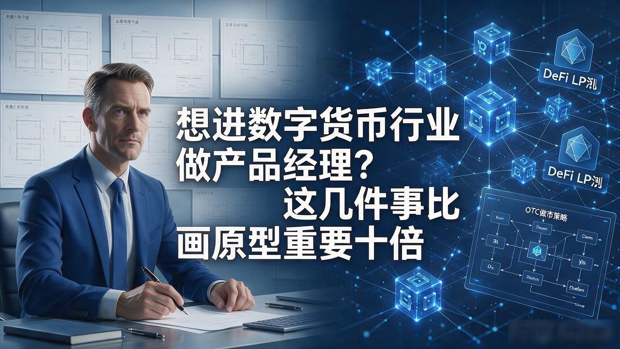 想进数字货币行业做产品经理？这几件事比画原型重要十倍