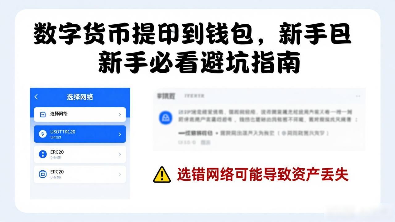 数字货币提币到钱包，新手必看避坑指南