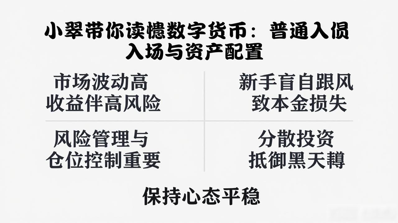小翠带你读懂数字货币：普通人如何安全入场与资产配置