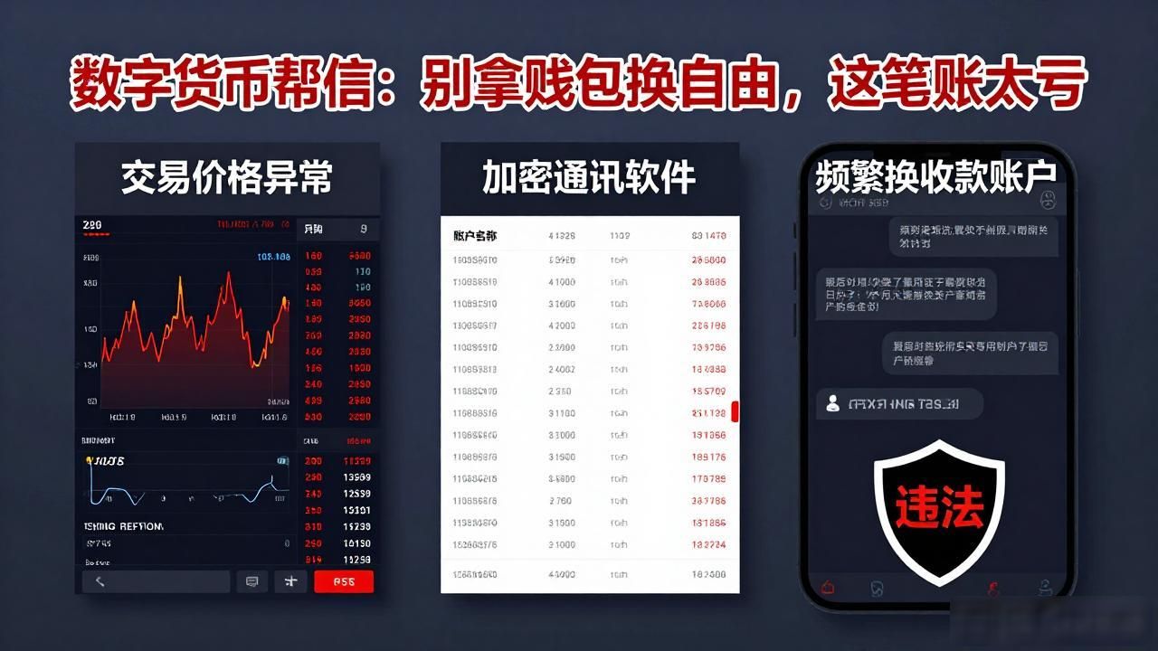 数字货币帮信：别拿钱包换自由，这笔账太亏