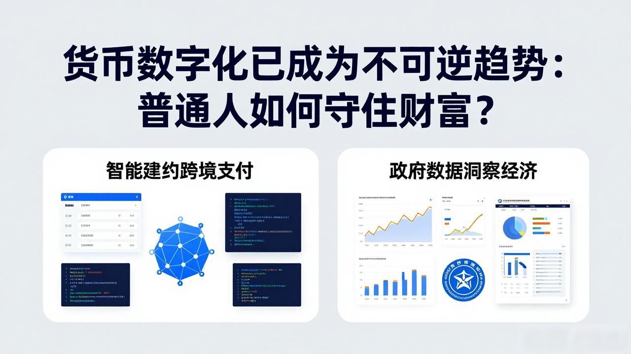 货币数字化已成为不可逆的趋势：普通人如何守住财富？