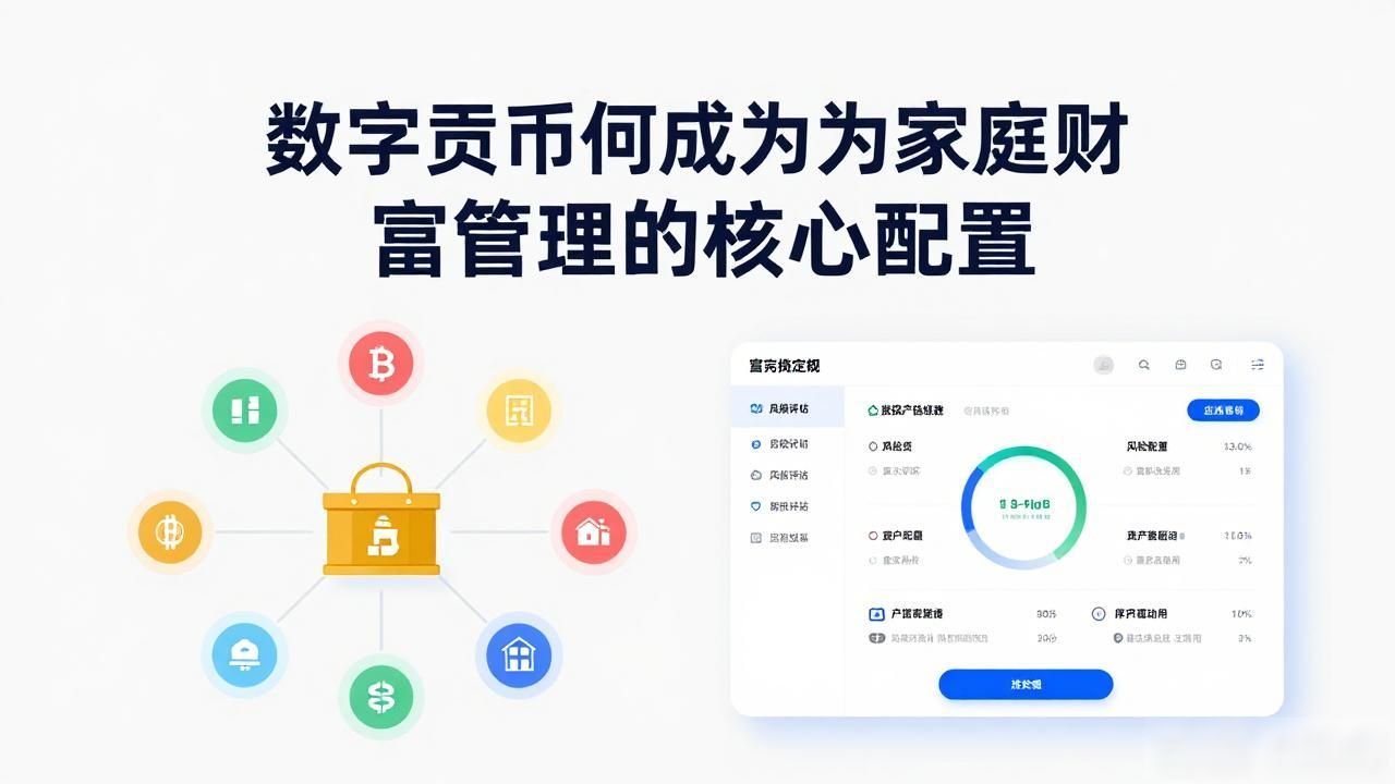 数字货币如何成为家庭财富管理的核心配置