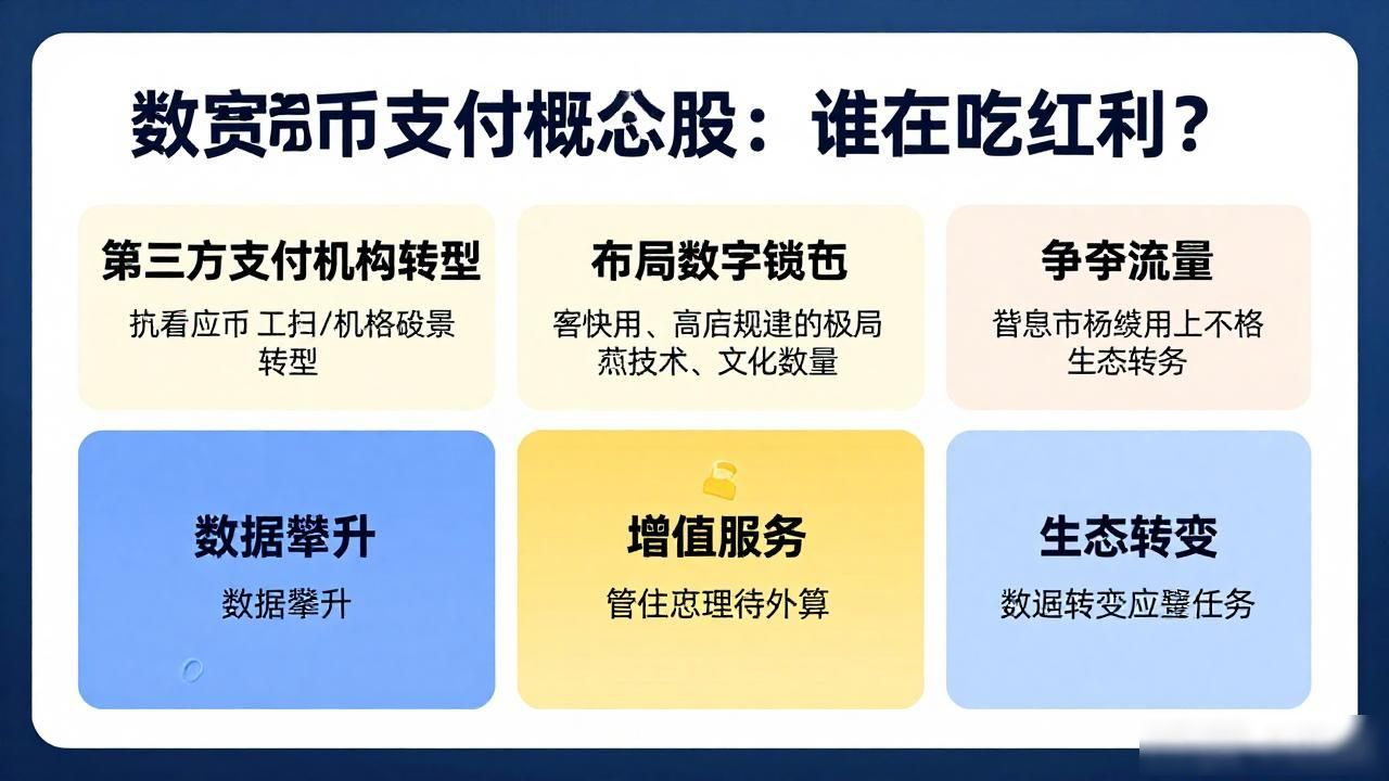 数字货币支付概念股：谁在吃红利？