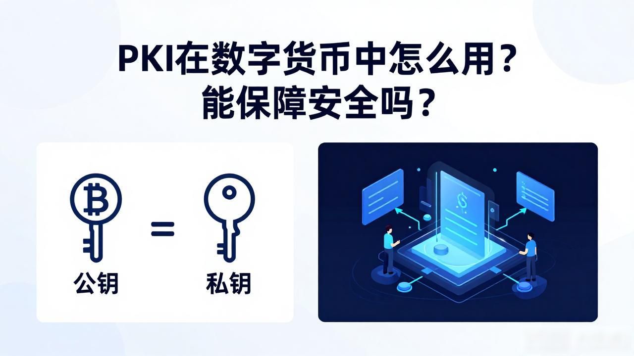 PKI在数字货币中怎么用？能保障安全吗？