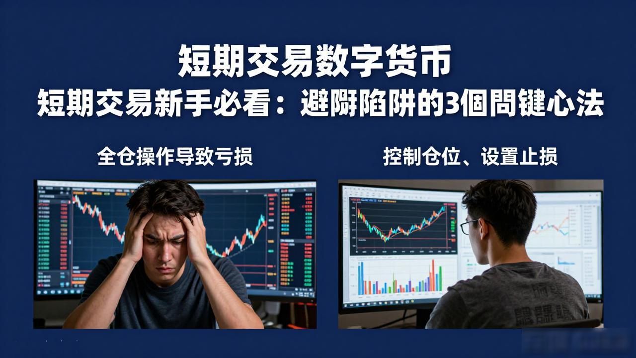 短期交易数字货币 短期交易新手必看：避開陷阱的3個關鍵心法