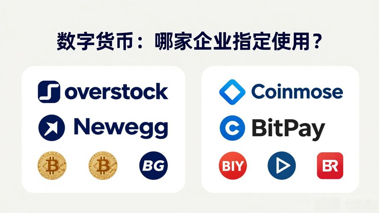 数字货币：哪家企业指定使用？