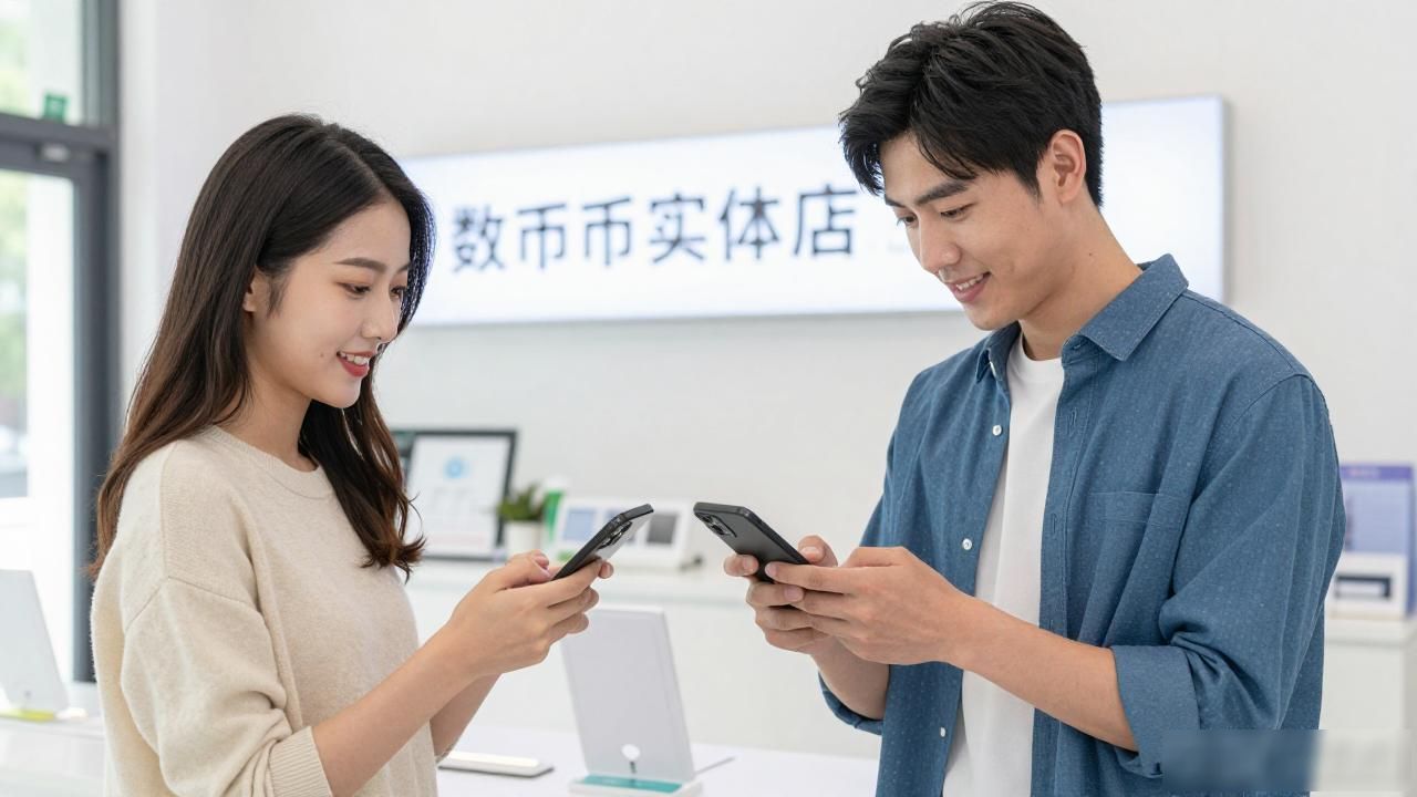 数字货币实体店：扫码支付新时代