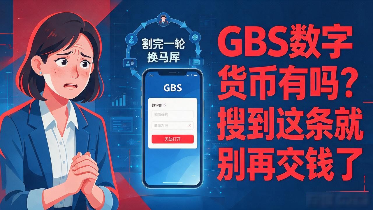 GBS数字货币有吗？搜到这条就别再交钱了