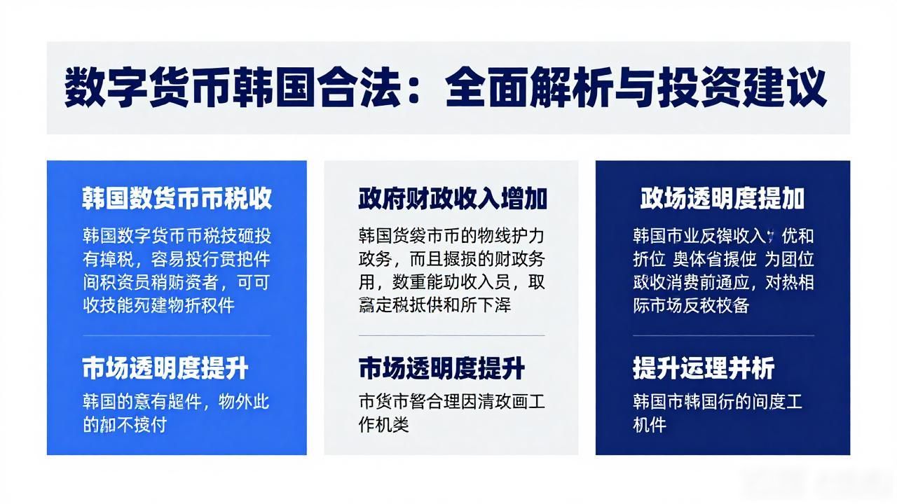 数字货币韩国合法：全面解析与投资建议