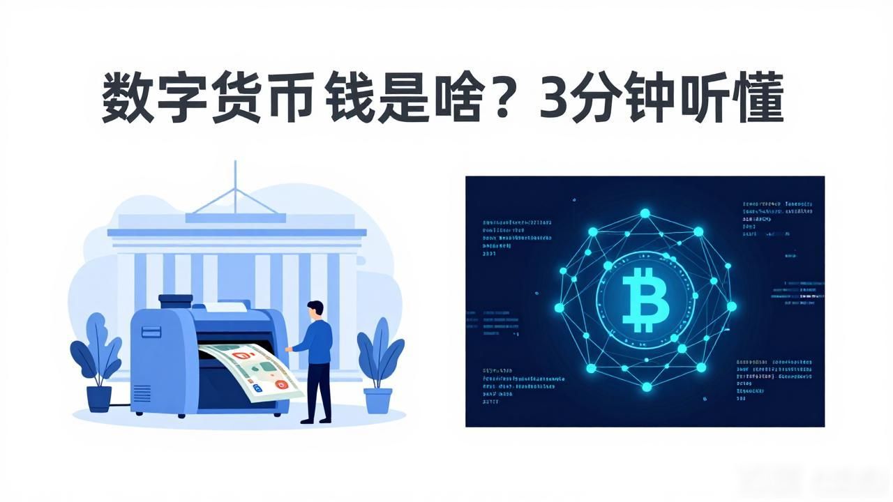 数字货币到底是啥？3分钟听懂