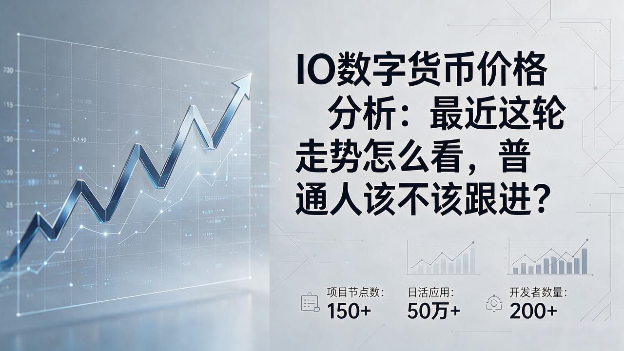 IO数字货币价格分析：最近这轮走势怎么看，普通人该不该跟进