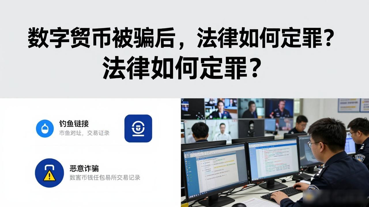 数字货币被骗后，法律如何定罪？