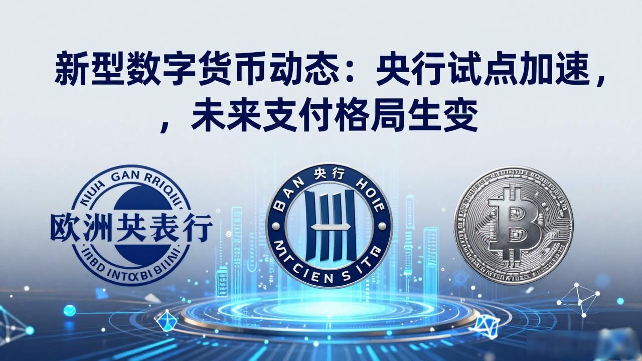 新型数字货币动态：央行试点加速，未来支付格局生变