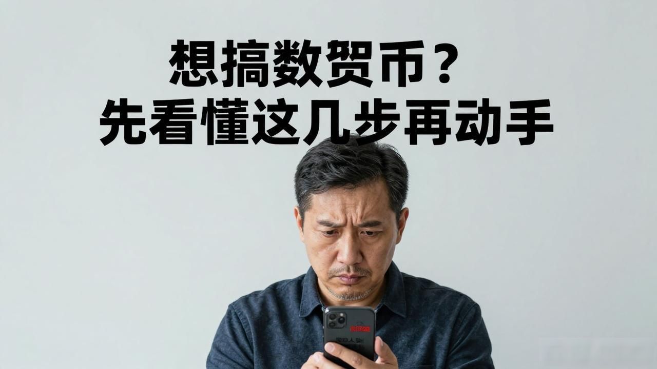 想搞数字货币？先看懂这几步再动手