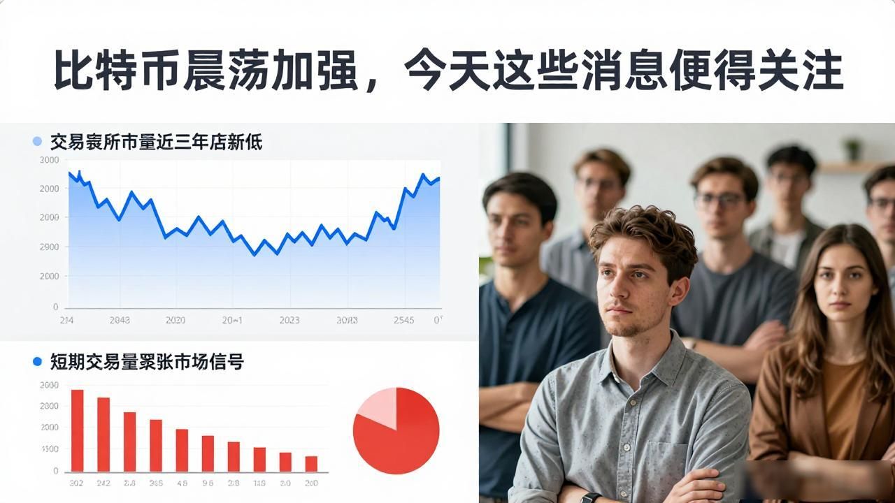 比特币震荡加剧，今天这些消息值得关注