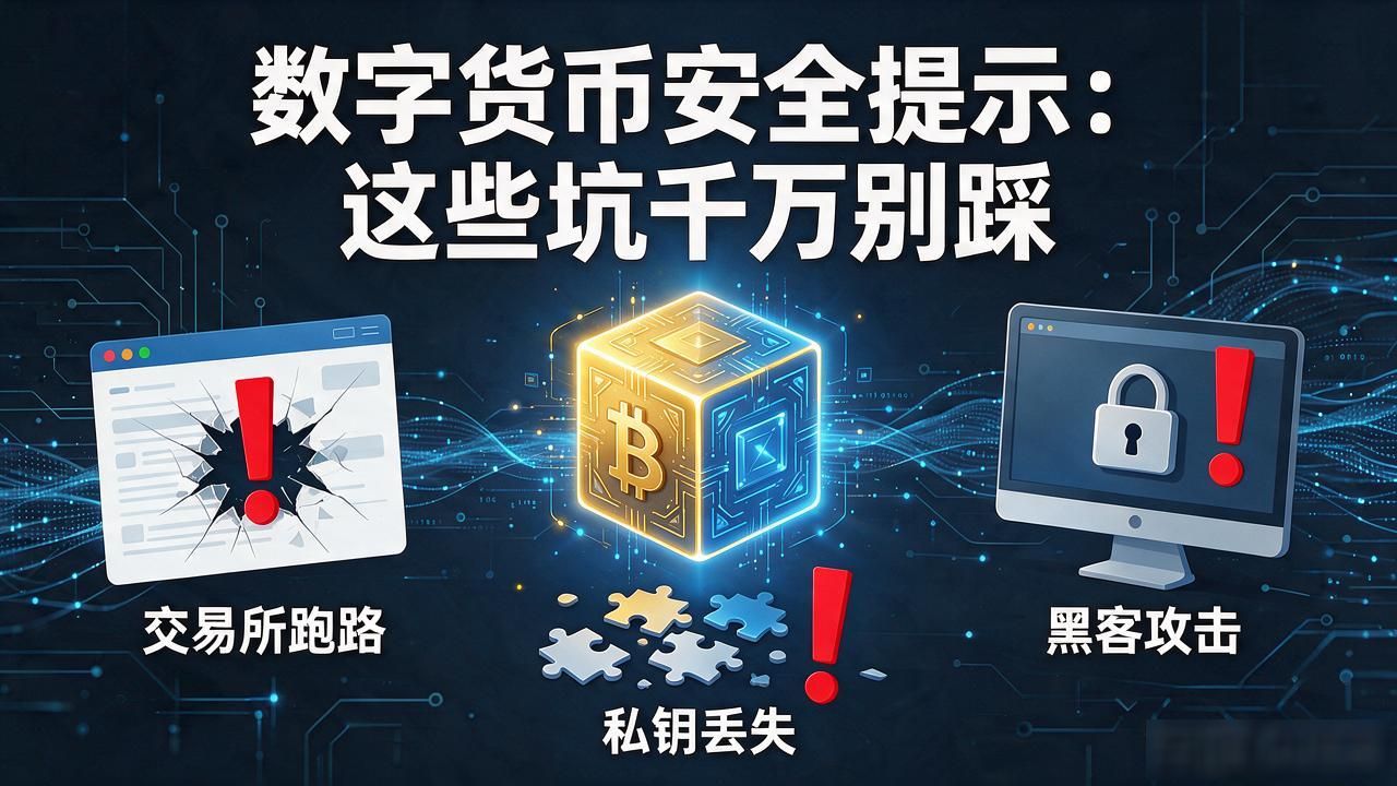 数字货币安全提示：这些坑千万别踩