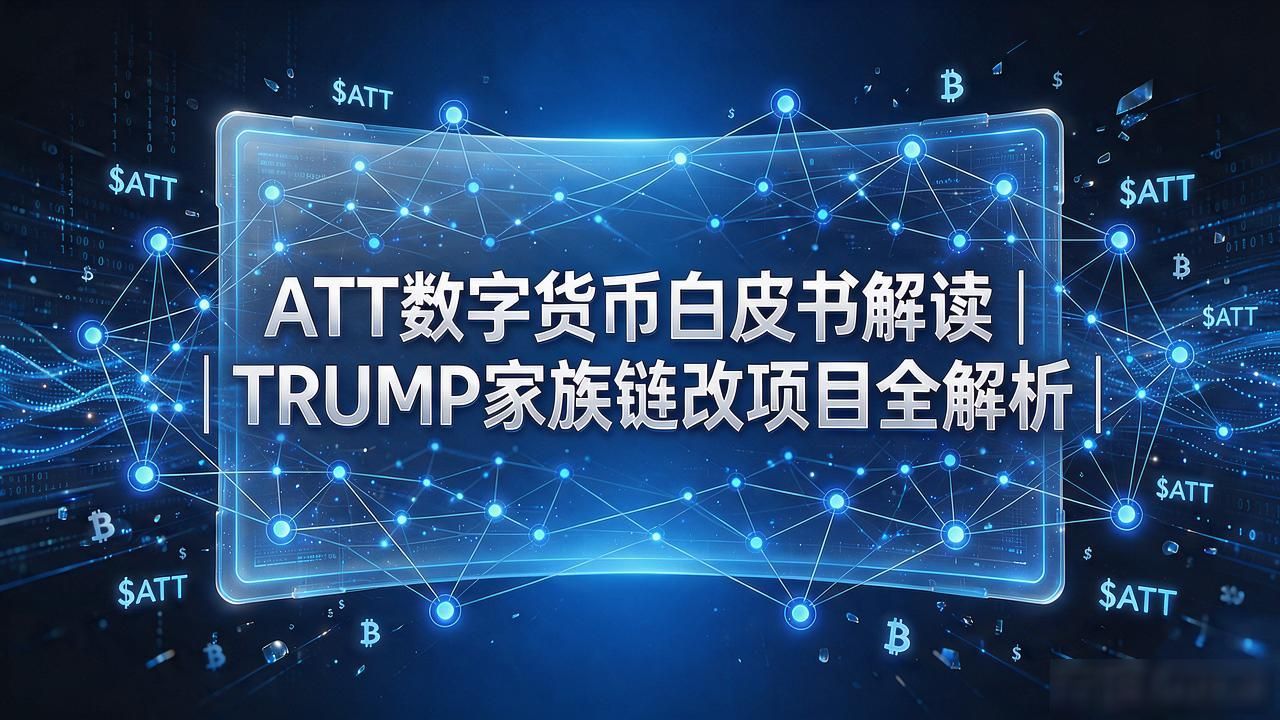 ATT数字货币白皮书解读｜TRUMP家族链改项目全解析