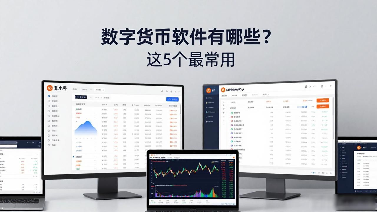 数字货币软件有哪些？这5个最常用