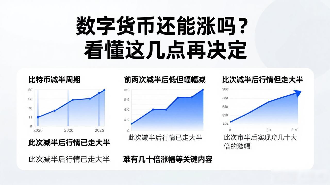 数字货币还能涨吗？看懂这几点再决定