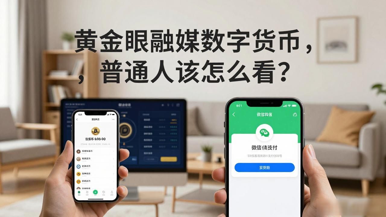 黄金眼融媒数字货币，普通人该怎么看？