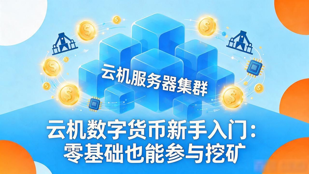 云机数字货币新手入门：零基础也能参与挖矿