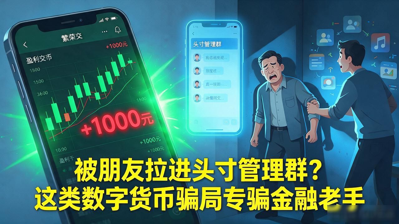 被朋友拉进头寸管理群？这类数字货币骗局专骗"金融老手"